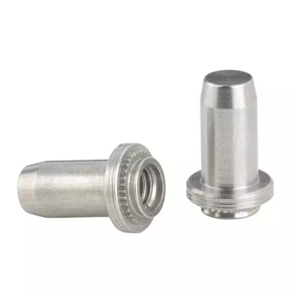 PEM Self Clinching Fasteners Steel Male M4 7.95 mm, B-M4-2ZI