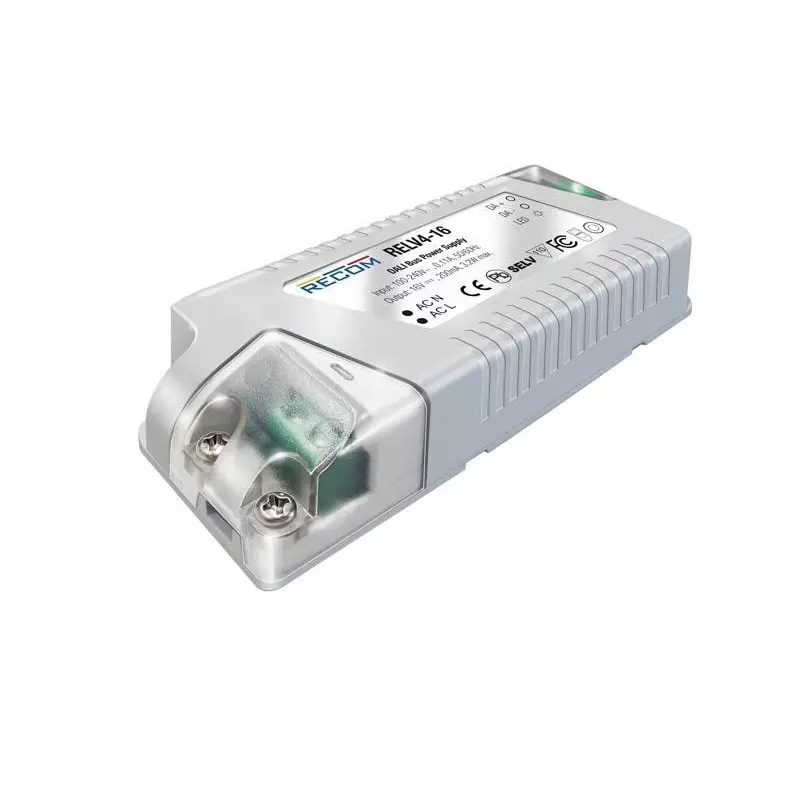 RECOM POWER LED Drivers Power Supply Chassis Mount 1 Output 3.2 W, RELV4-16
