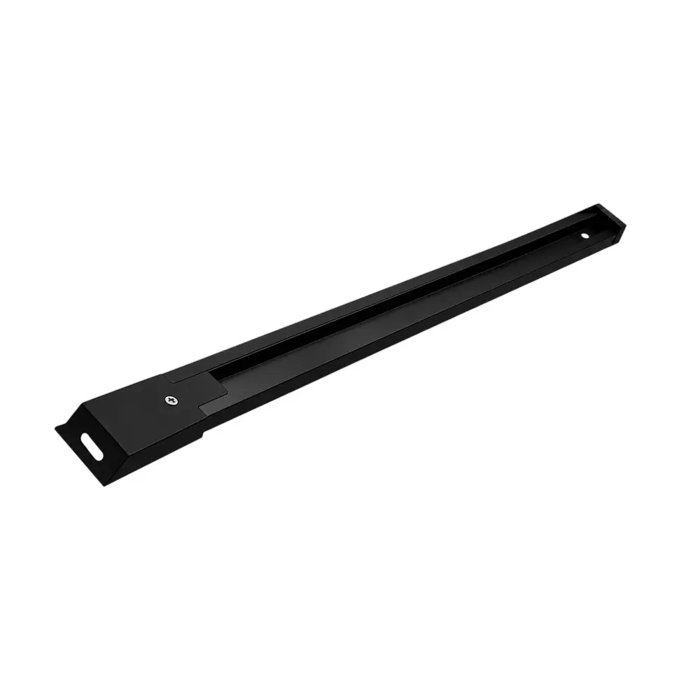 Sturlite Heavy Duty Track Rail 2 m Length Steel Black for Home & Office, LG-0021-RAIL-2M