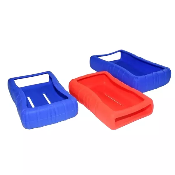 BUD INDUSTRIES Battery Enclosure Rubber, HH-3529-BBK