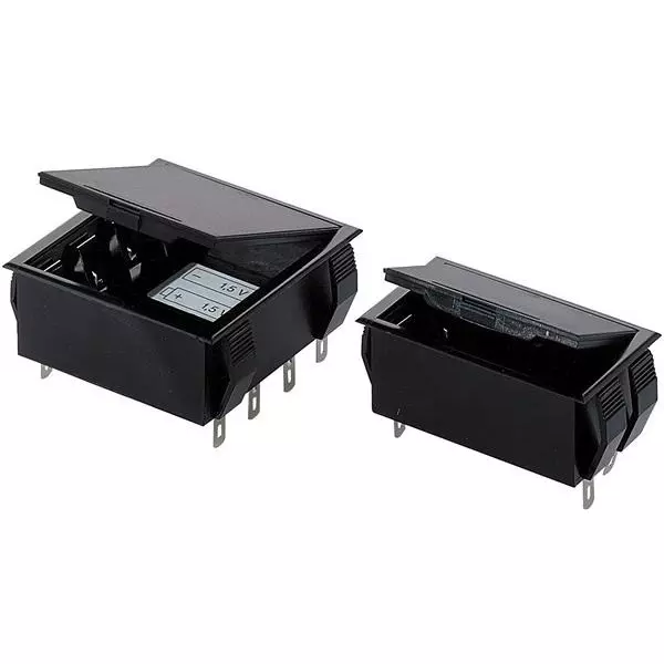 BOPLA Battery Enclosure Plastic 9 V 2 Battery, 46300000