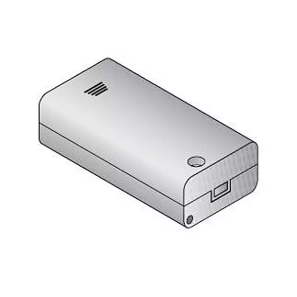 Eagle Plastic Devices Battery Enclosure Acrylonitrile Butadiene Styrene (ABS) 9 V 1 Battery, 12BH9VP/C-GR