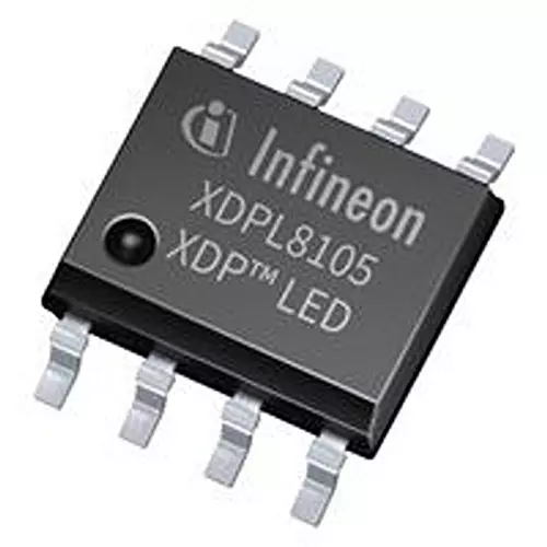 INFINEON Led Driver, Flyback, 180.8Khz, Dso-8, Xdpl8105Xuma1