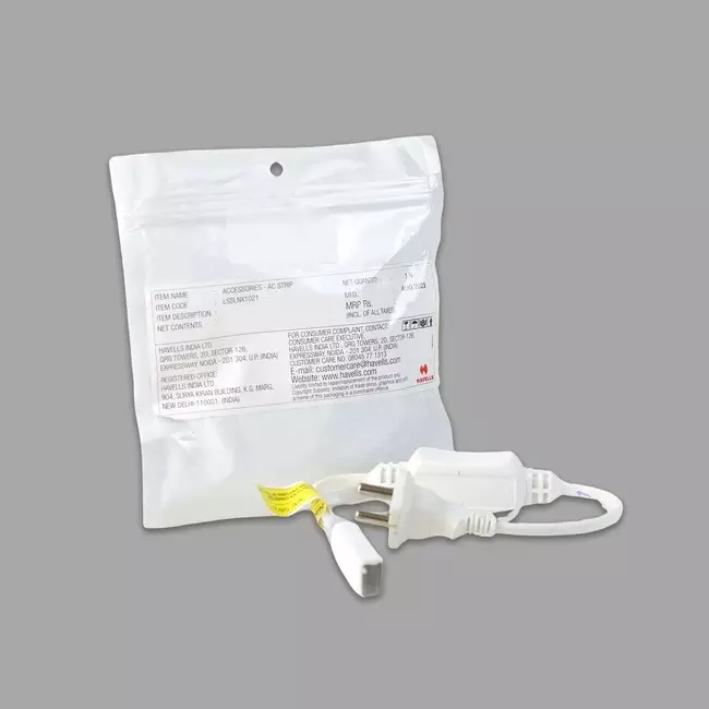 Havells Universal Rope Driver White for Flexion LED AC Rope, LSSLNW0425