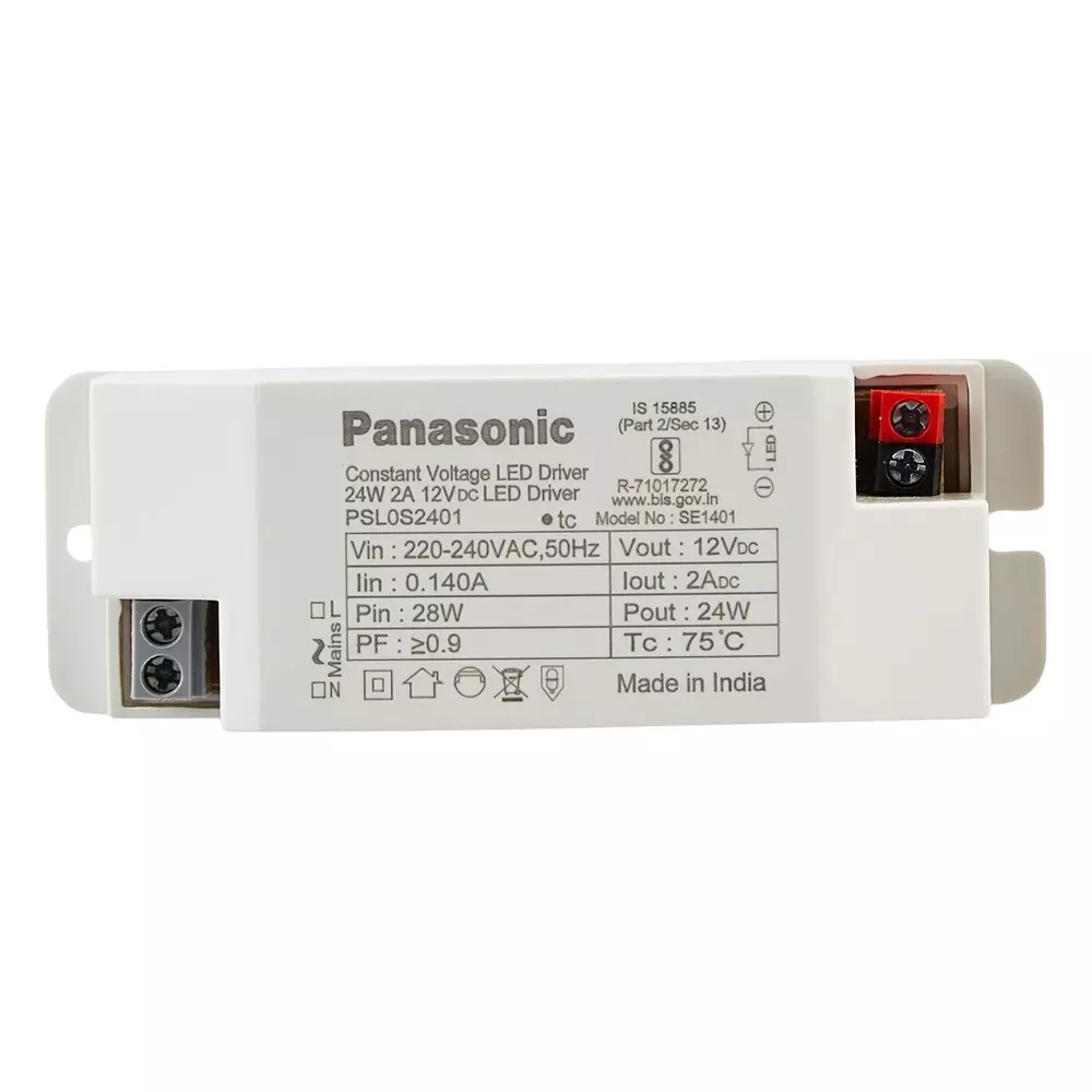 Panasonic Driver 2 Amp Led Strip Light 24W, PSL0S2401
