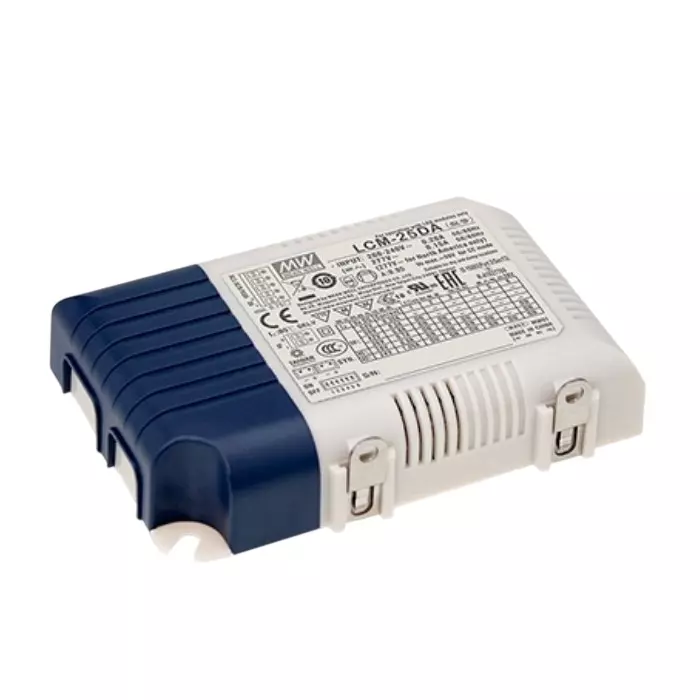 Mean Well LCM Series Multiple-Stage Constant Current Mode LED Driver 59 V Open Circuit Voltage, LCM-25DA2