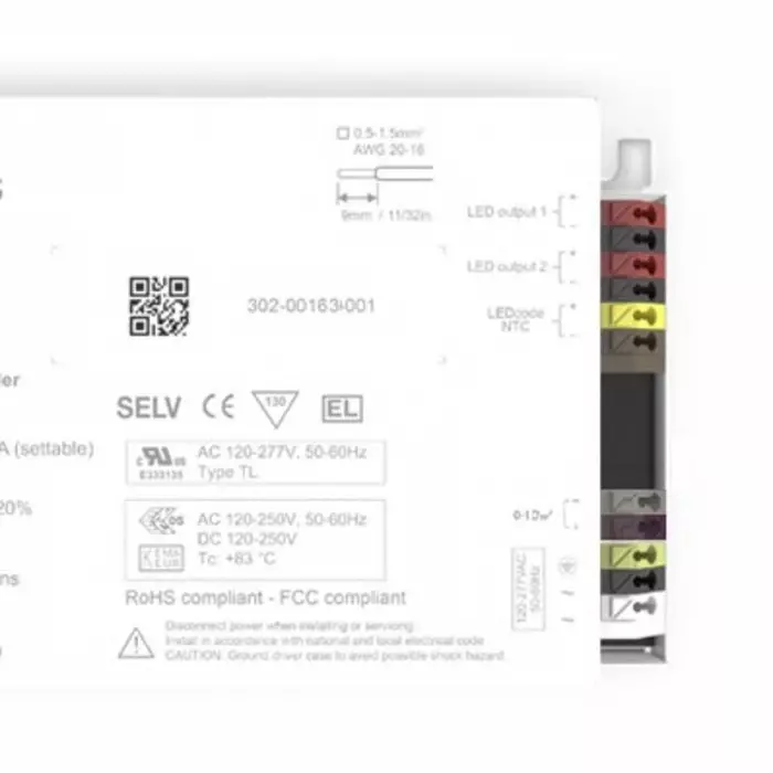 eldoLED LED Driver 1.5 to 55 V Output 50 W Output 150 to 1400 mA Output Constant Current Di mmable, SL0561S4