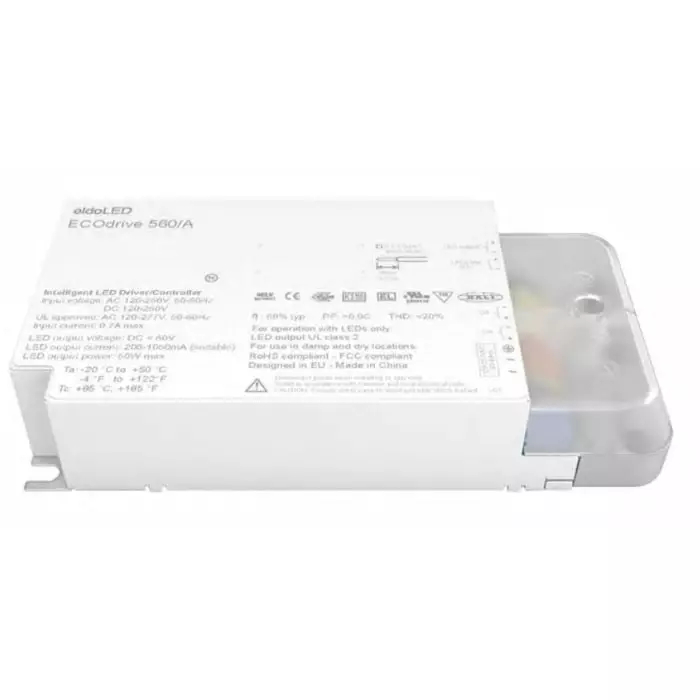 eldoLED LED Driver 2 to 55V Output 50W Output 150 to 1400mA Output Constant Current Di mmable, EC0560A5