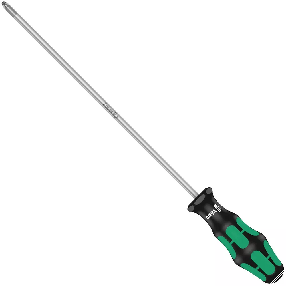 Wera Driver 250.0 mm Shaft Length 6.0 mm Shank Diameter (PZ)2 Tip Size, 347743