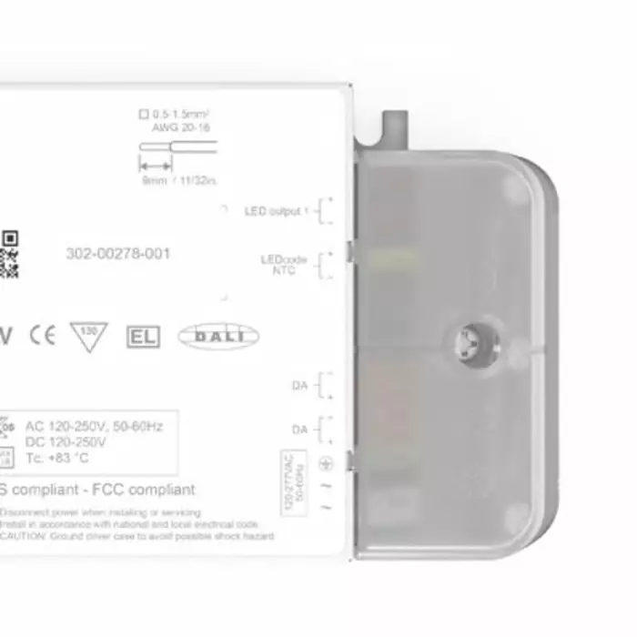 eldoLED LED Driver 1.5 to 55 V Output 50 W Output 150 to 1400 mA Output Constant Current Di mmable, EC0560A4