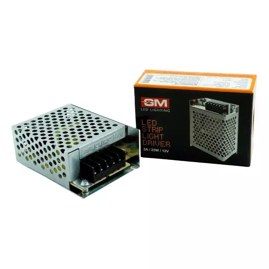 GM 25 W LED Strip Driver 2 A Current Sliver, DR-2A-25W-NA