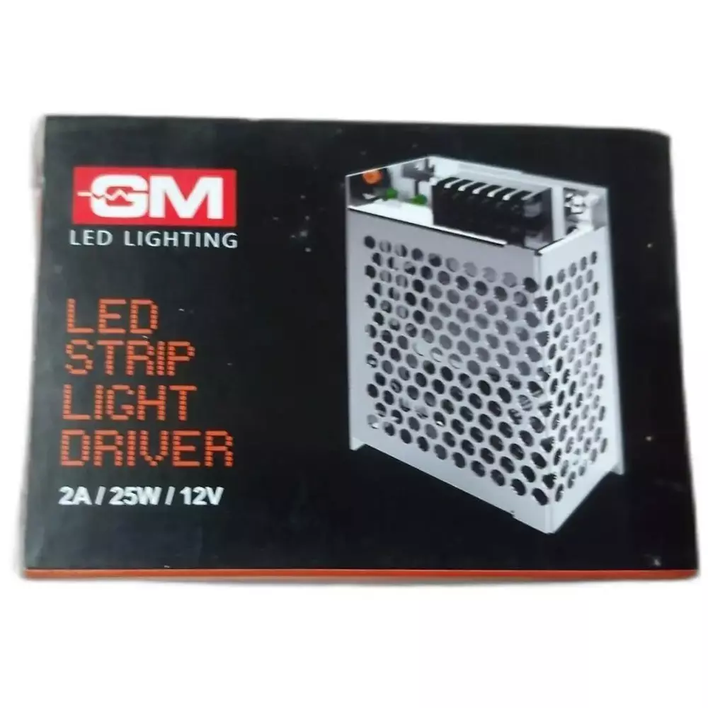 GM 25 W LED Strip Driver 2 A Current Sliver, DR-2A-25W-NA