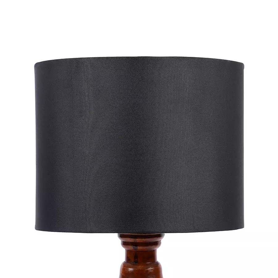 Tucasa NTU-189 B-22 Table Lamp with Wood Base (Beige)