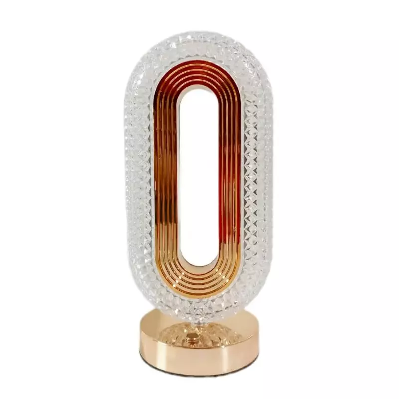 LumoGen Diamond LED Table Lamp Touch Control Crystal 3 in 1 Light Color, LMTLD (With Battery)
