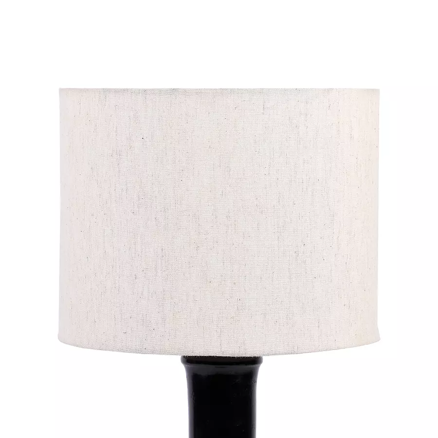Tucasa NTU-186 B-22 Table Lamp with Wood Base (Beige)