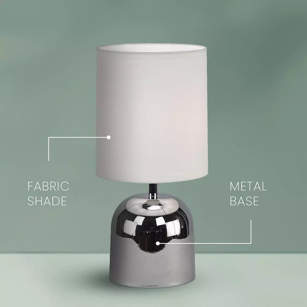 magik-5-w-silver-shot-table-lamp-e14-bulb-base-chrome-off-white-color-with-metal-base-tdss000cow8003