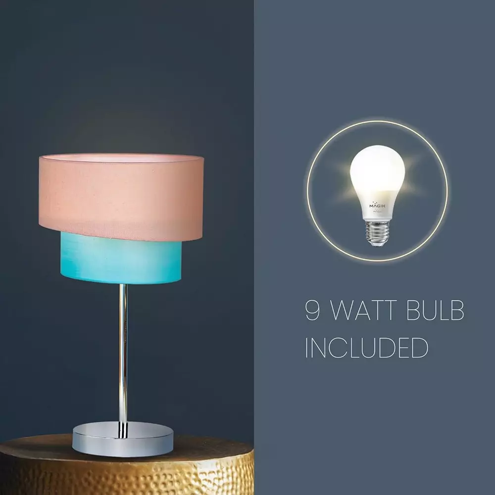 magik-9-w-stellar-lady-table-lamp-e27-bulb-base-pink-light-blue-color-and-13-m-cord-length-tdsl000plb8001