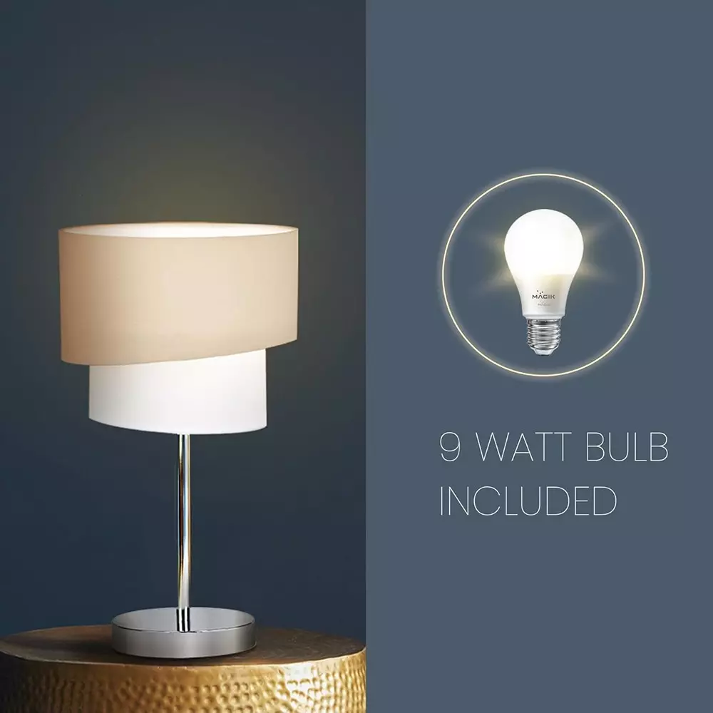 magik-9-w-stellar-lady-table-lamp-e27-bulb-base-grey-off-white-color-and-13-m-cord-length-tdsl000gow8002