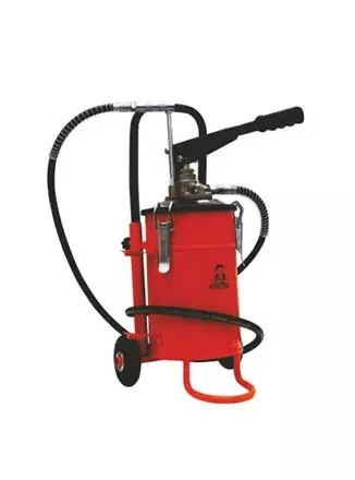 Jhalani 20 Kg Bucket Grease Gun with Trolley
