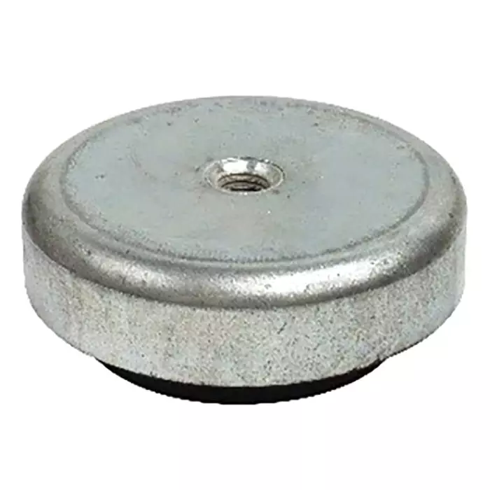 RS PRO M20 Rubber Adjustable Foot, 3000kg Static Load Capacity Model No 1263909