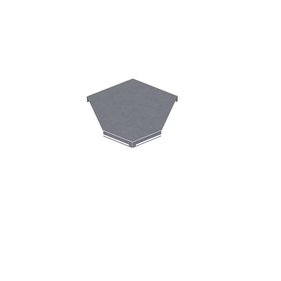 RS PRO Elbow Cover Sendzimir Galvanised Steel 100 mm HR Coating, 2707779