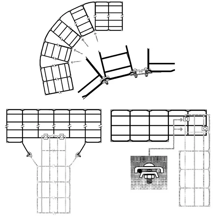 Cablofil International Cable Tray Electrogalvanised steel 3mx150 x30 mm, CF30150EZ (Pack of 4)