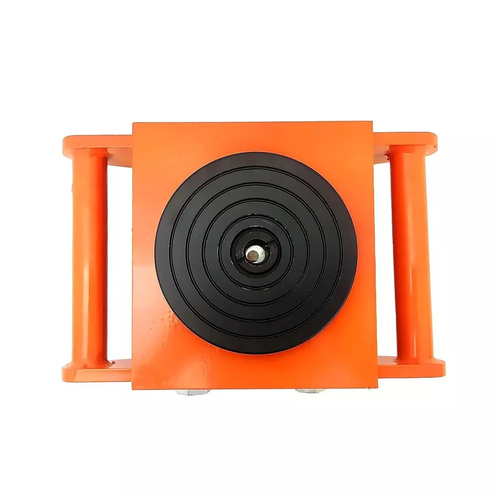 Hartley Mover Cargo Trolley 6000 Kg Maximum Load 4 Wheel Heavy Duty Cast Steel & PU, NS CT-6T