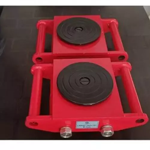 Crown Power Cargo Trolley 6000 Kg (6 Ton) Load Capacity Heavy Duty With 4 Roller Castor Wheels