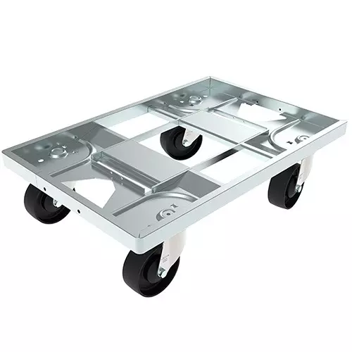 RS PRO Dolly 600 mm 400 mm 300 Kg Load Capacity Grey, 2500403