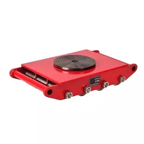 Crown Power Cargo Trolley 8000 Kg (8 Ton) Load Capacity Heavy Duty With 6 Roller Castor Wheels