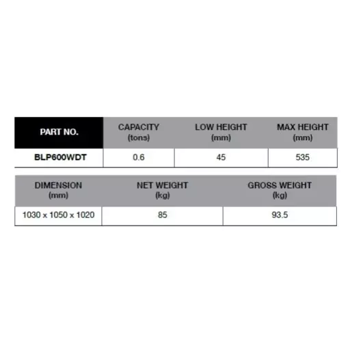 blue-point-600-kg-load-capacity-wheel-dolly-truck-with-45-to-535-mm-height-and-hydraulic-system-blp600wdt