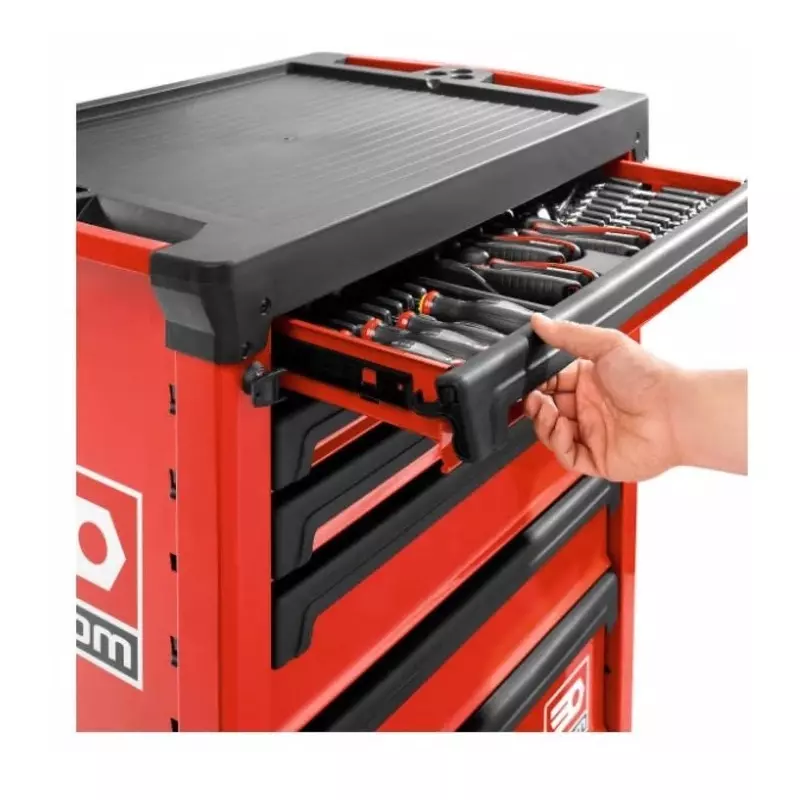 Facom 6 Shelf Trolley Trolley, 750 x 460mm, 20 kg, 25 kg, 30 kg Load, ROLL.6M4APF