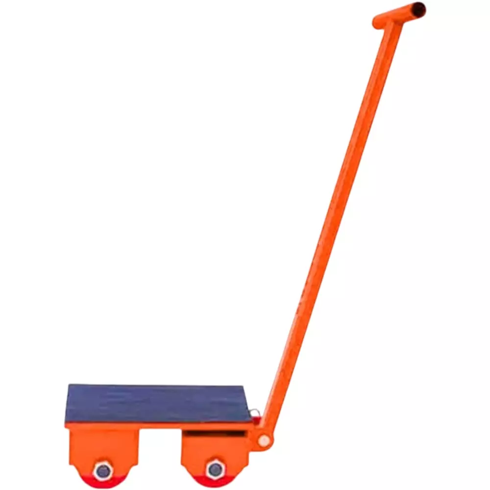 Voltz Cargo Trolley with Handle 6 Ton Load Capacity, 180° Rotation in Powder Coated Finish