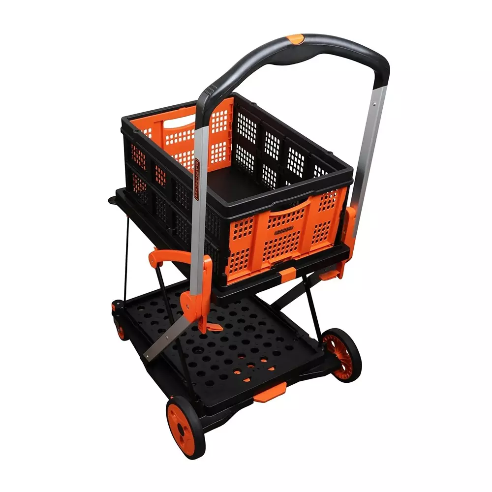 blackdecker-folding-double-level-cart-trolley-with-20-kg-upper-deck-and-40-kg-lower-deck-load-capacity-and-aluminium-body-bxwt-h204