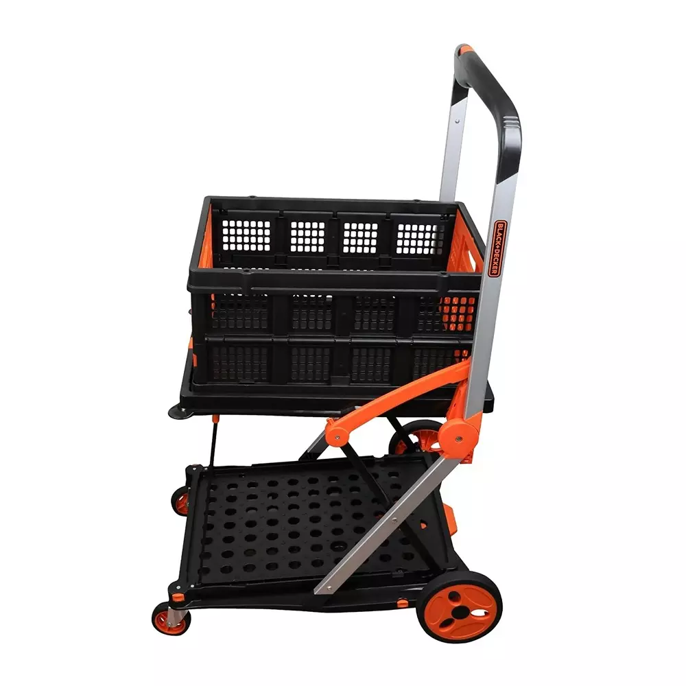 blackdecker-folding-double-level-cart-trolley-with-20-kg-upper-deck-and-40-kg-lower-deck-load-capacity-and-aluminium-body-bxwt-h204