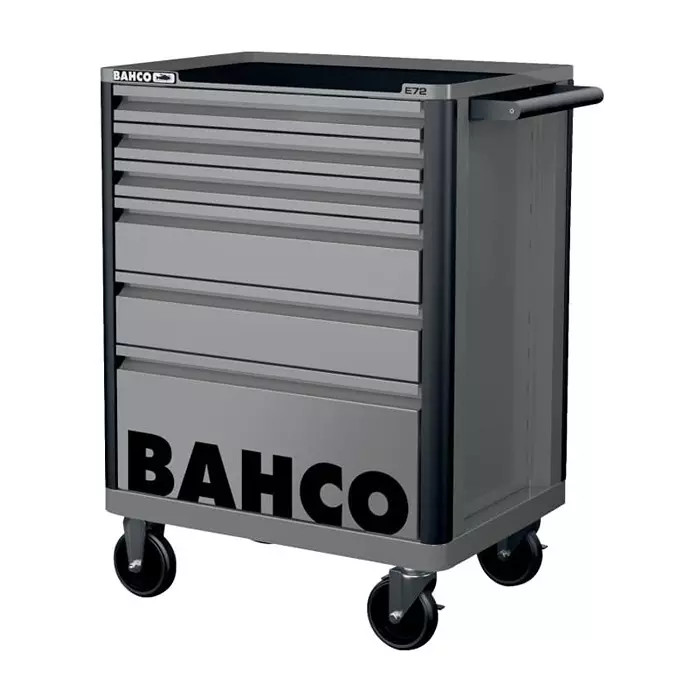 Bahco 6 Shelf Trolley 952 x 510 x 782 mm 30 Kg Load, 1472K6GREY
