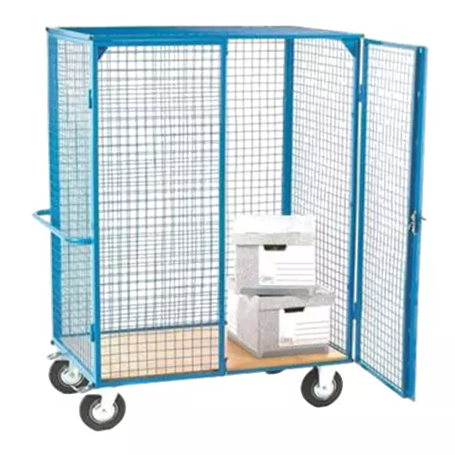 SUWAS TROLLEY STORE 400 kg Load Capacity Steel Material Handling Trolley, SU-MHCT-007