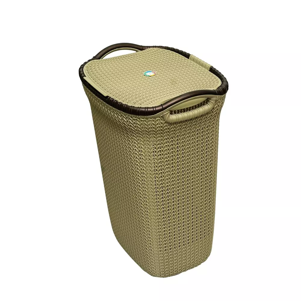Mango MARINA Laundry Basket 355.6x457.2x609.6 mm, Dark Beige