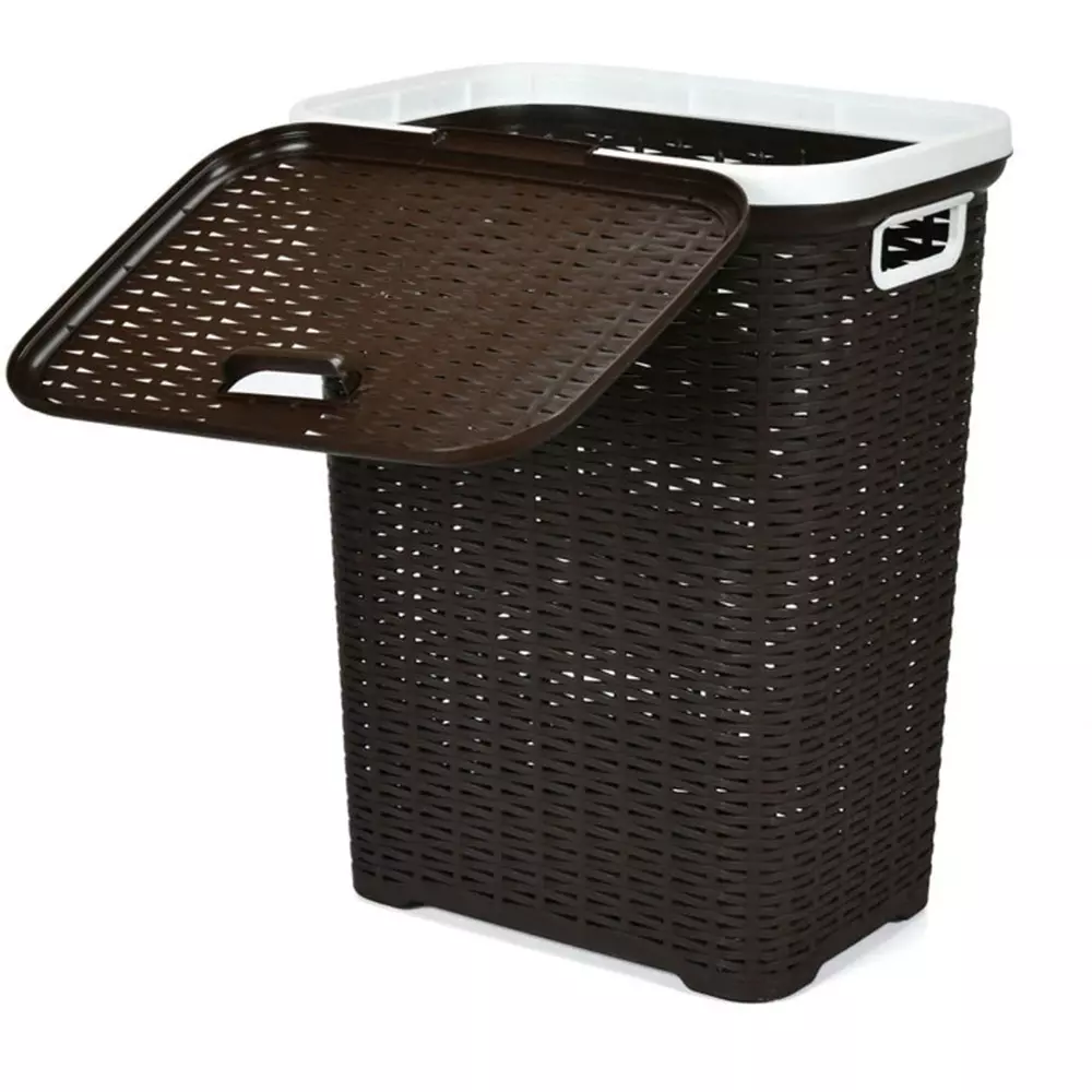 nilkamal-laundry-basket-20-l-capacity-powder-coated-brown-plastic-44x57x327-cm-for-home-office-use