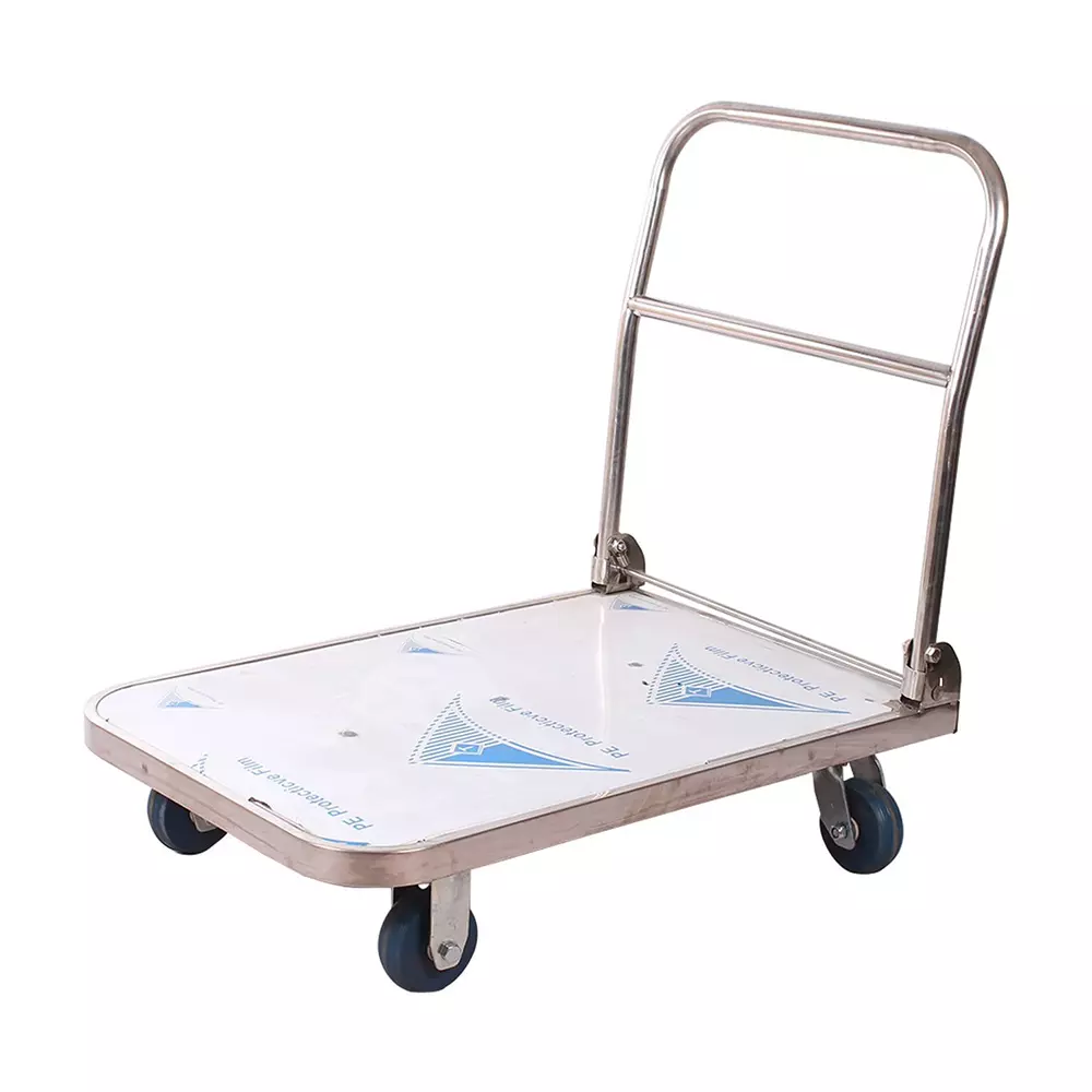 SK ENGINEERING 600 kg Capacity Platform Trolley, SK03