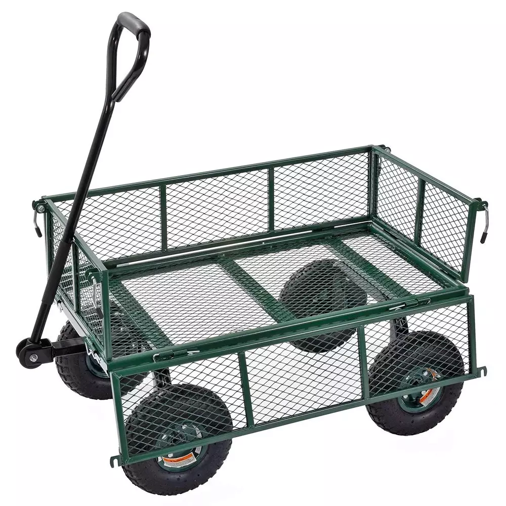 bigapple-dump-cart-jalli-type-trolley-metal-300-kg-load-capacity-250-mm-10-inch-wheel-size-green