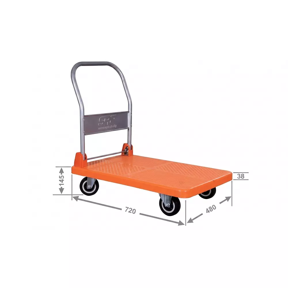 srp-1-layer-plastic-platform-trolley-200-kg-capacity-stainless-steel-handle-720x480-mm-platform-size-pt-200-1l-ss