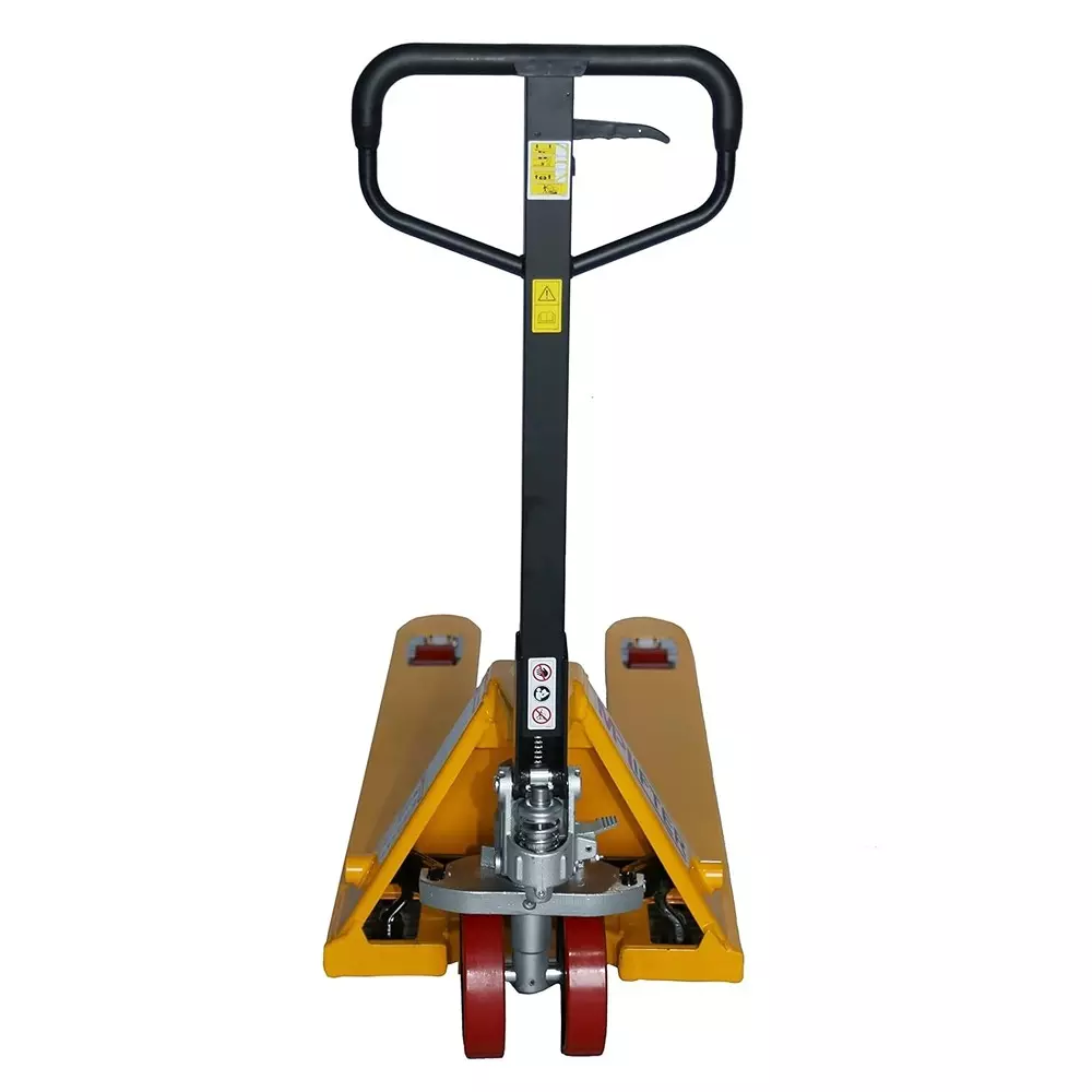 Excmach Pallet Truck 5 Ton (5000 Kg) Load Capacity 2000X685 mm Stainless Steel Hand Operated for Material Handling