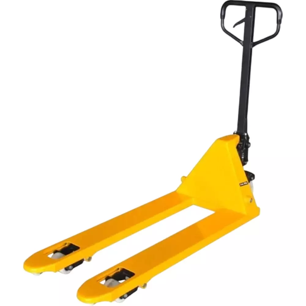 Excmach Pallet Truck 3 Ton (3000 Kg) Load Capacity 1220X685 mm Stainless Steel Hand Operated for Material Handling