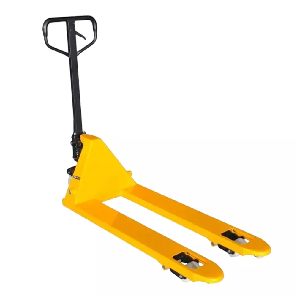 Excmach Pallet Truck 3 Ton (3000 Kg) Load Capacity 1220X685 mm Stainless Steel Hand Operated for Material Handling