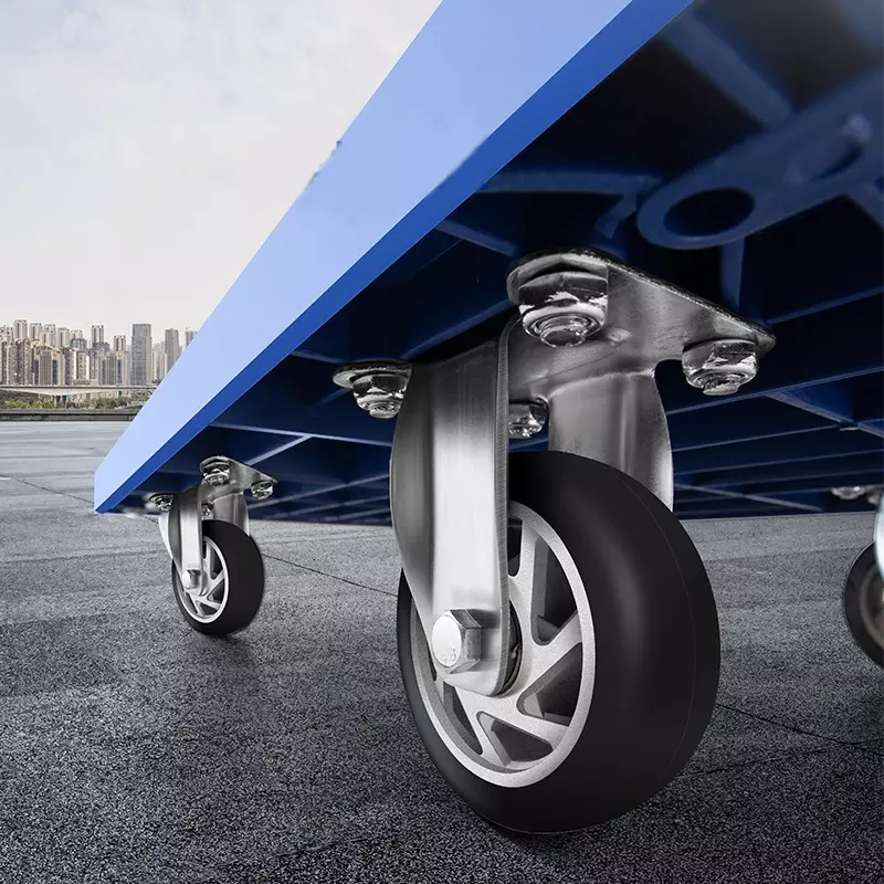 DELI Flat Cart Trolley 47x71 cm, 150 Kg Load Capacity, DL6111