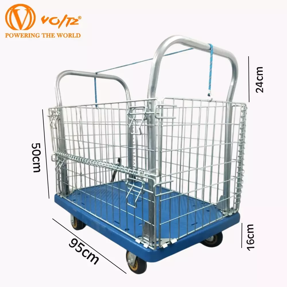 voltz-plastic-platform-trolley-with-fence-400-kg-load-capacity-and-360-swivel-castor-wheels-vtc-400
