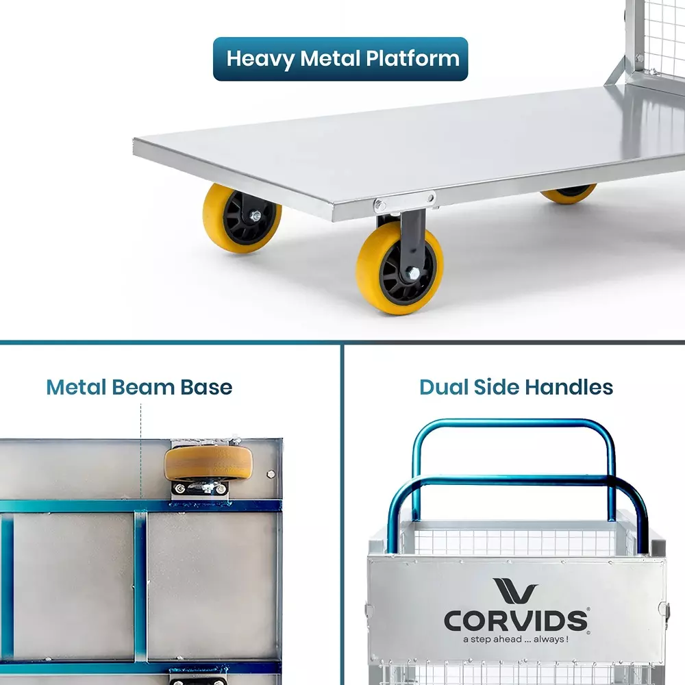 corvids-platform-trolley-6-inch-1524-mm-caster-wheel-diameter-and-200-kg-load-capacity