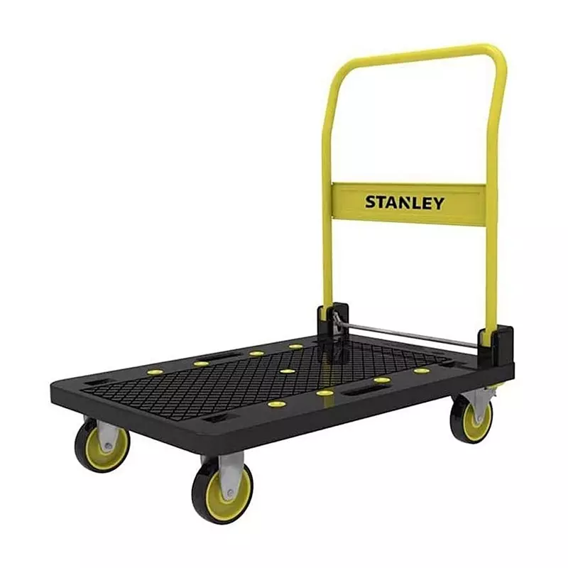 STANLEY Polypropylene Platform Truck with 250 Kg Load Capacity and 90x61 cm Platform Size, SXWT-PC509