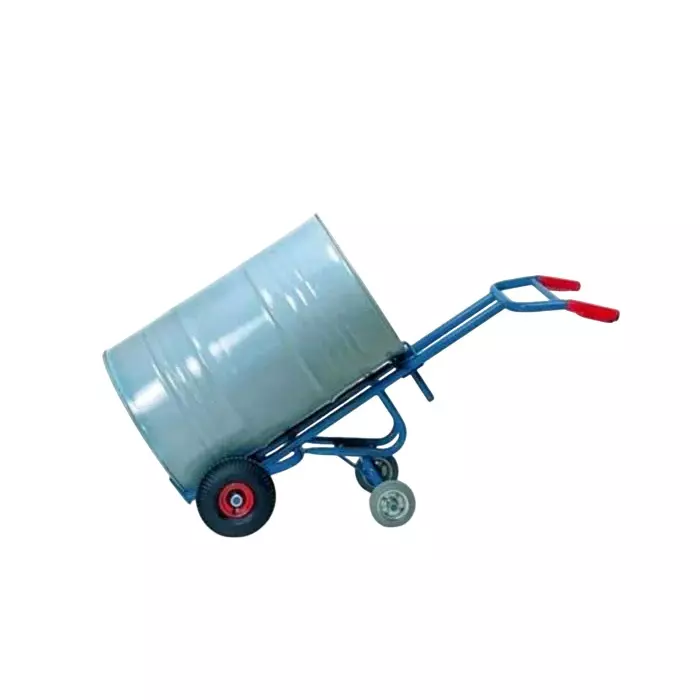 Excmach Drum Handler Trolley Stainless Steel Hand Operated for Material Handling